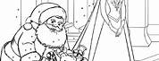 Frozen Christmas Coloring Pages Printable