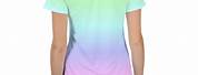 Full Rainbow Ombre Shirt