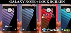 Galaxy Note 7 Lock Screen