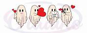 Ghost Valentine Clip Art
