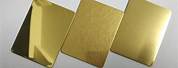 Gold Stainless Steel Mirror Plate