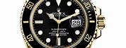 Gold and Black Rolex Watches for Men