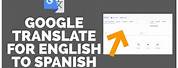 Google Translator English to Spanish