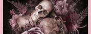 Gothic Romance Aesthetic Skull and Rose