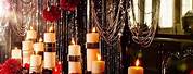 Gothic Wedding Decor Fire and Flames