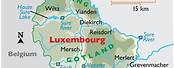 Grand Duchy of Luxembourg Map