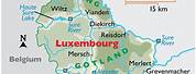 Grand Duchy of Luxembourg Map