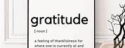 Gratitude Wall Art