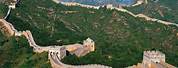 Great Wall of China Aerial View