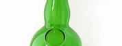 Green Glass Liquor Bottles