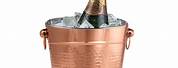 Hammered Copper Champagne Bucket