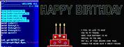 Happy Birthday Code in Embedded System