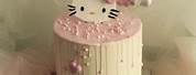Hello Kitty Buttercream Birthday Cake