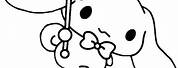 Hello Kitty Cinnamoroll Coloring Pages