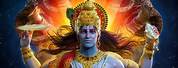Hindu God Vishnu the Preserver