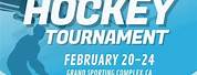 Hockey Tournament Roster Poster