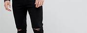 Hollister Jeans Black and White
