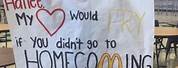 Homecoming Proposals with Chemistry Pun