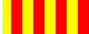 Horizontal Red and Yellow Stripes