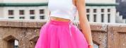 Hot Pink Tulle Skirt