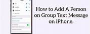 How to Add People to a Group Text iPhone