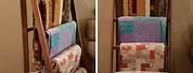 How to Build a Quilt Rack Ladder