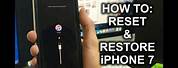 How to Do a Hard Reset On iPhone 7
