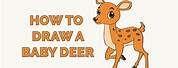 How to Draw a Baby Deer