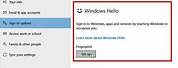 How to Setup Windows Hello Pin
