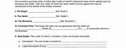 Intent to Purchase Agreement Form