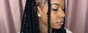 Invisible Locs with Braiding Hair