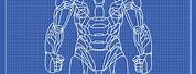 Iron Man MK3 Blueprint