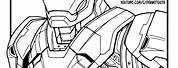 Iron Man Mark 46 Coloring Pages