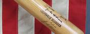 Jackie Robinson Signed Baseball Bat