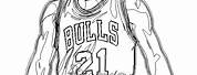 Jimmy Butler Miami Heat Coloring Pages