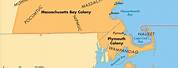John Winthrop Massachusetts Bay Colony Map
