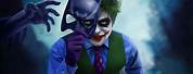 Joker From Batman Wearing a Mask