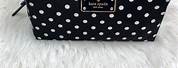 Kate Spade Black and White Makeup Case