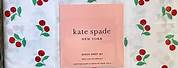 Kate Spade Cherry Bed Sheets