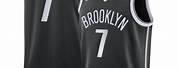 Kevin Durant Brooklyn Nets Jersey Black and Gray