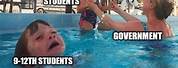 Kid Drowning in Pool Backgrounds Meme