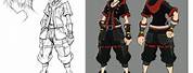 Kingdom Hearts Character Concept Art