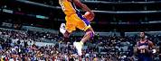 Kobe Making a Slam Dunk