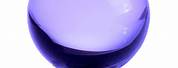 LED Purple Crystal Ball