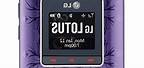 LG Purple Flip Phone