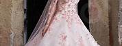 Ladies Cherry Pink Wedding Dresses