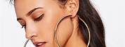 Ladies Wearing Hoop Earrings