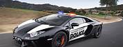 Lamborghini Aventador Police Car