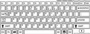 Laptop Computer Keyboard Layout