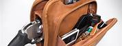 Leather Concealed Carry Shoulder Bag